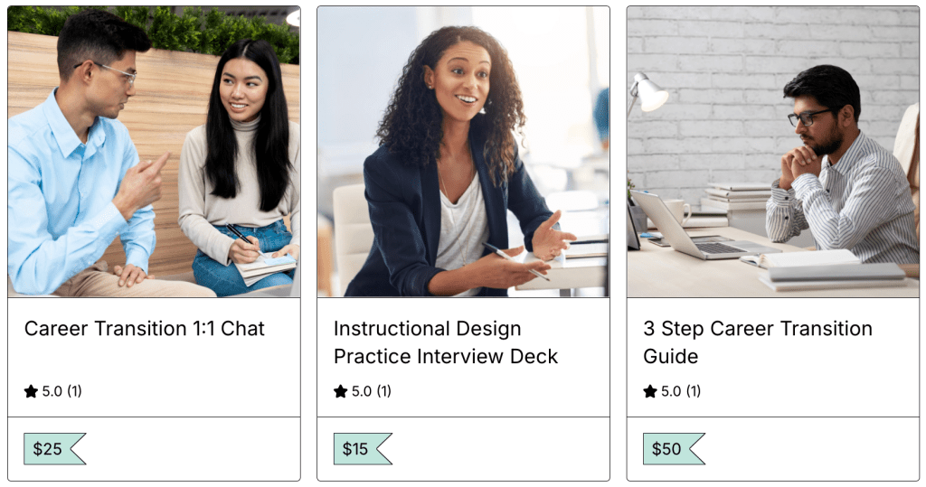 Fee-Based Coffee Chats